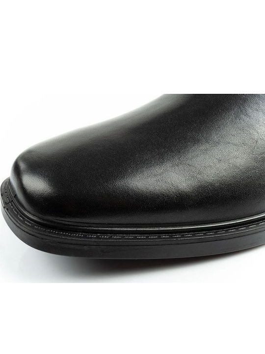 Millerboris Leather Black Chelsea Boots