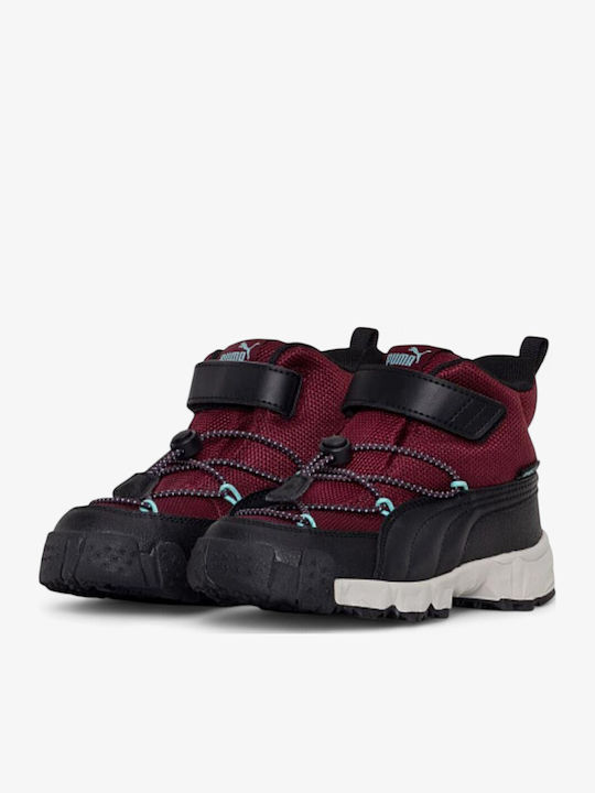PUMA Puretex V Дамски Планински Боти Водоустойчиви Бордо
