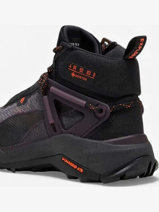 PUMA Women's Hiking Boots Waterproof with Gore-Tex Membrane Black
