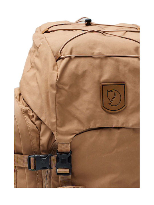 Fjallraven Kajka Ορειβατικό Σακίδιο 55lt Αδιάβροχο Μαύρο Trekking