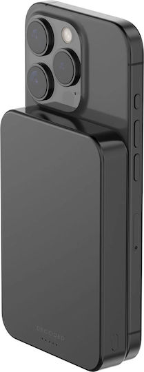 Decoded Външна Батерия 8000mAh 20W с USB-C Порт Power Delivery Черна