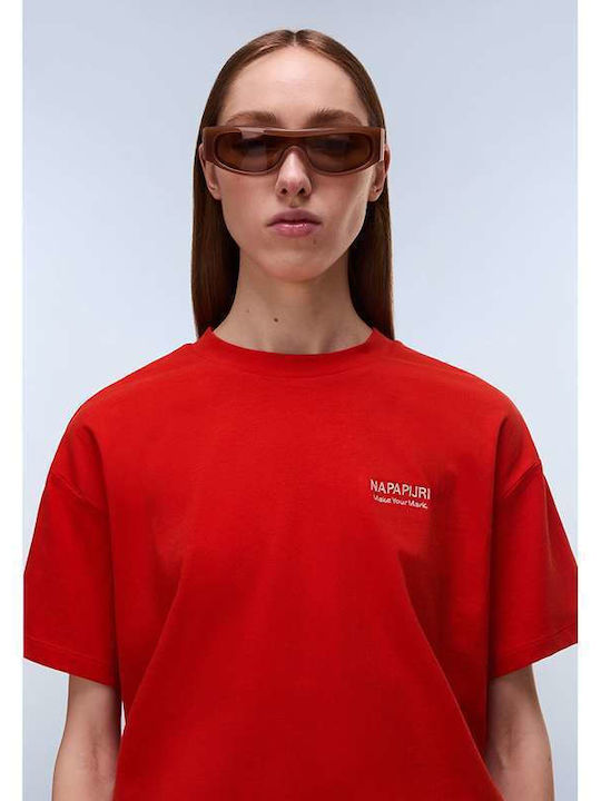 Bluza Damă Oversized Roșie