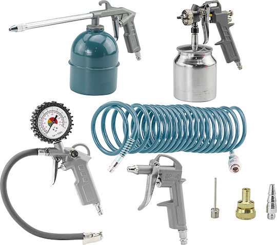 Bormann BHT1570 Air Tool Kit With Accessories 8 Pieces