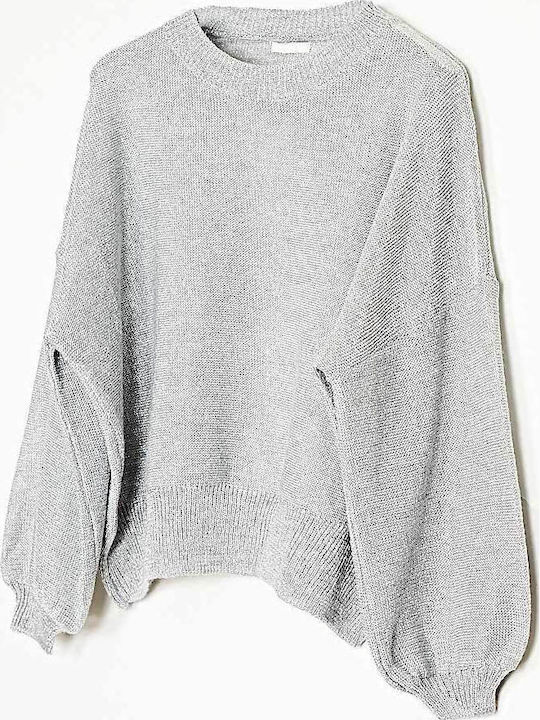 Women's Silver Sweater