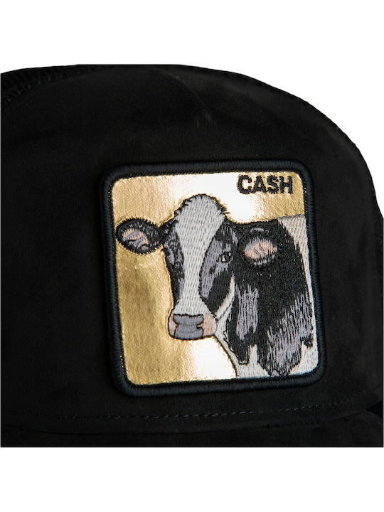 Καπέλο Jockey Golden Cow Αγελάδα Μαύρη Goorin Bros