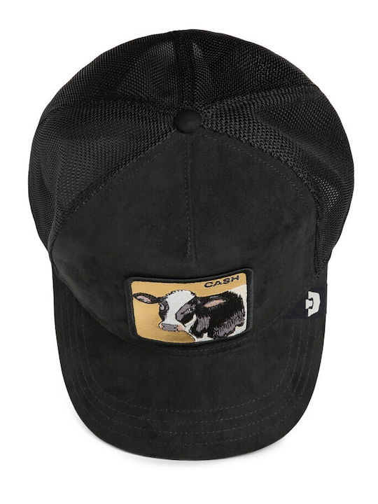 Καπέλο Jockey Golden Cow Αγελάδα Μαύρη Goorin Bros