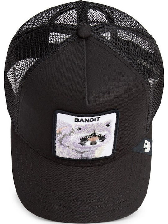 Καπέλο Jockey Bandit Ρακούν Μαύρο Goorin Bros