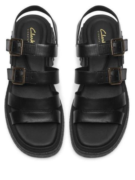 Evamar Strap Damenplattformen Schwarz