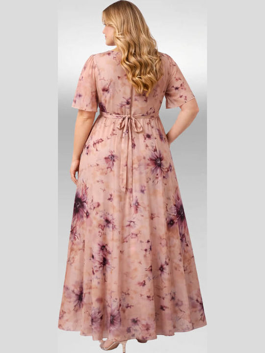 Summer Maxi Dress for Wedding / Christening Beige