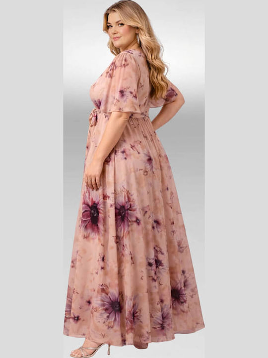 Summer Maxi Dress for Wedding / Christening Beige