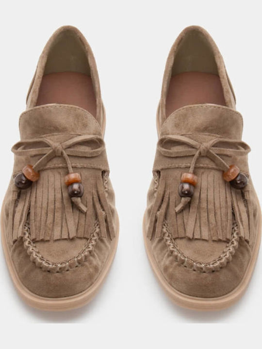 Γυναικεία Loafers σε Πράσινο Χρώμα