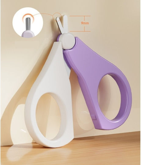 Alista Home Set Îngrijire Unghii Bebe Mov 4 Bucăți