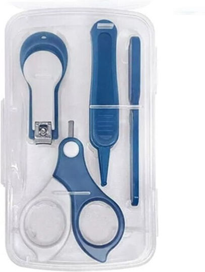 Alista Home Set Îngrijire Unghii Bebe Transparent 4 Bucăți