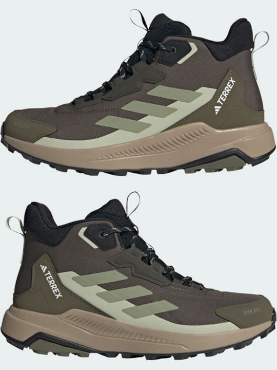 adidas Anylander Men's Waterproof Hiking Boots Green