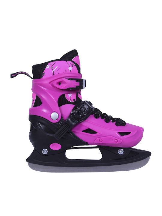 Athlopaidia Roller Inline Adjustable Rollers Pink Adult