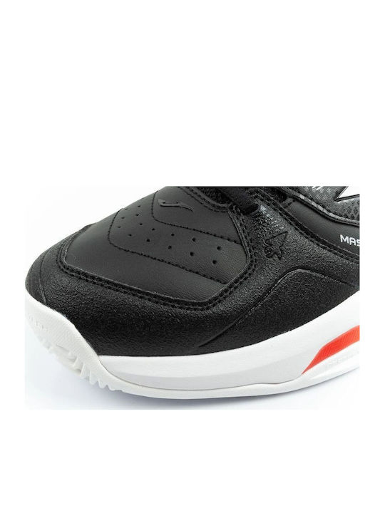 Joma Master Ανδρικά Παπούτσια Padel για Χωμάτινα Γήπεδα Μαύρα