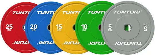 Tunturi Rubber Weight Plate 1 x 25kg