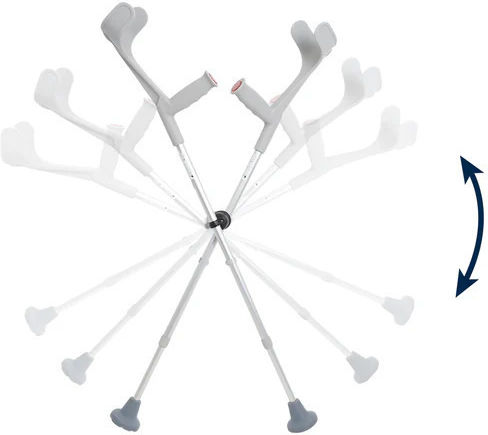 Adjustable Crutch Fall Prevention Support