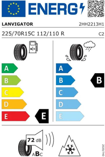 Lanvigator 225/70R15 112/110R Зимна Автомобилна Гума За Лекотоварен Автомобил Тип