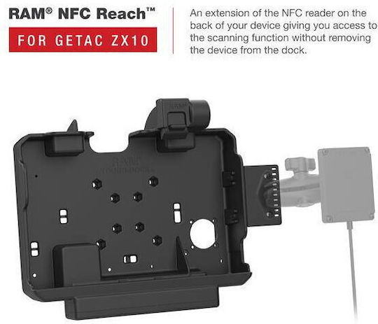 Ram Mounts Ram Form-fit Mount Getac Zx10 Multicolor