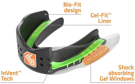 Shock Doctor Superfit All Sport Mouthguard 8800 Black