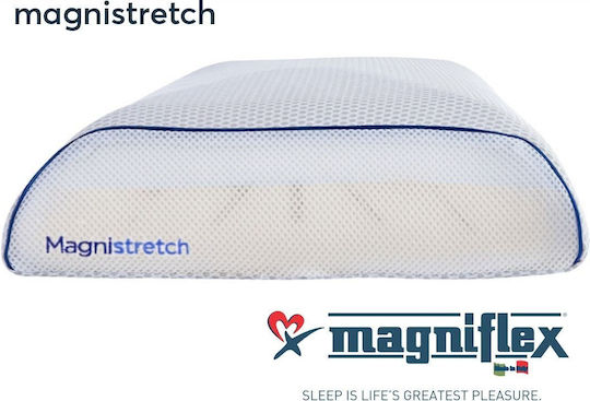 Magniflex Magnistretch Bed Pillow Memory Foam Anatomic 72x42x10cm