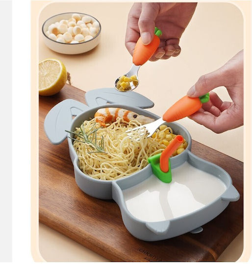 Alista Home Set De Masă Din Silicon Albastru 3 Piese