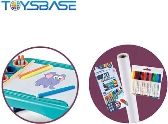 Masă Pentru Copii Pentru Vopsire Din Plastic Multicolor Alista Home Masă Pentru Copii Pentru Vopsire Din Plastic Multicolor Alista Home