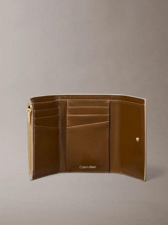Women's Card Wallet Beige