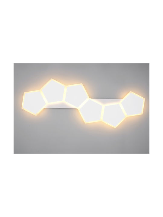 Trio Lighting Zaya Πλαφονιέρα Οροφής Λευκή