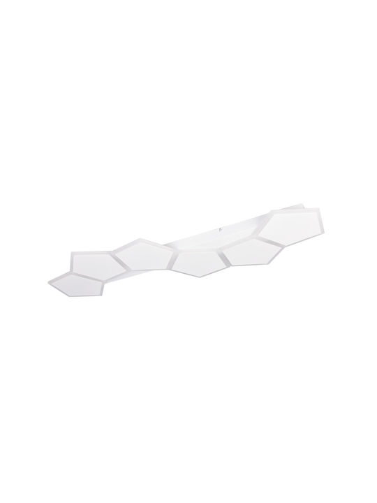 Trio Lighting Zaya Πλαφονιέρα Οροφής Λευκή