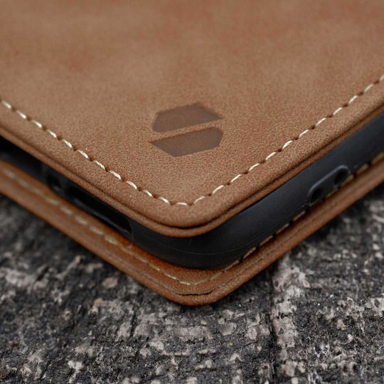Spacecase Leather Brown Wallet (Redmi Note 15 Pro+ / Poco M8 Pro)