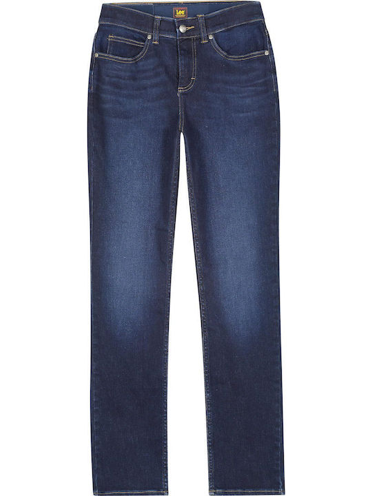 Damenjeans in Gerader Linie Dark Blue