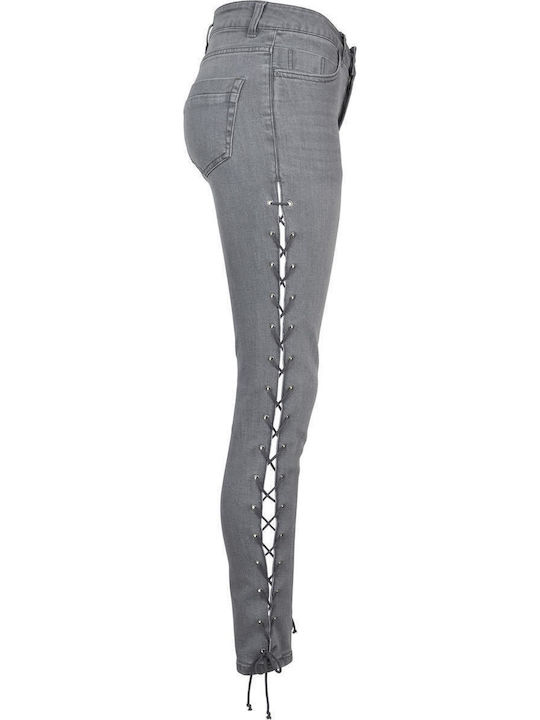 Women's Jean Trousers in Skinny Fit Gray