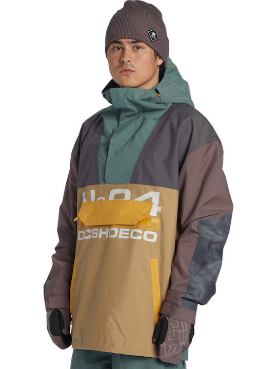 DC 43 Anorak ADYTJ03077-XNGB Ανδρικό Μπουφάν για Σκι & Snowboard Repurpose