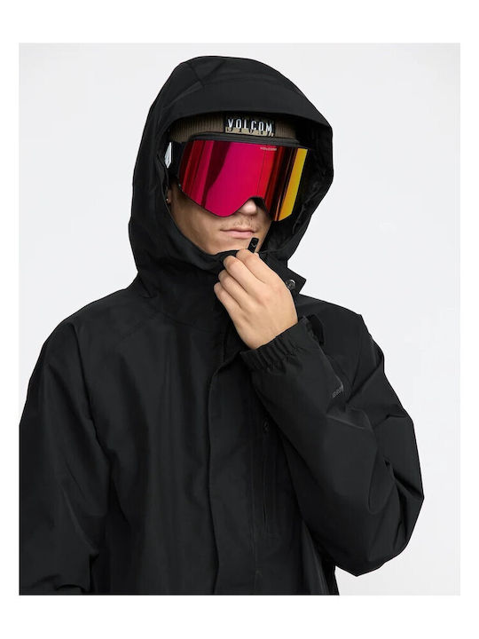 Volcom Insulated Insulated Men's Gore-Tex Ski & Snowboard Jacket Black G0452602-BLK