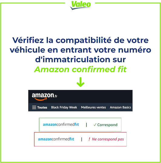 Valeo Silencio Performance Υαλοκαθαριστήρας Αυτοκινήτου Οδηγού 600mm