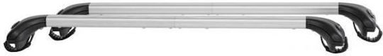 Menabo Folding Aluminum Car Roof Bars Ariete 815-1195 Cm Silver Color Kia Ceed Ed Sportswagon 5 Doors 2006>2012 Raised Rails 55 Cm Max 2 Pieces 12050/mb Mp 12050/mb-119