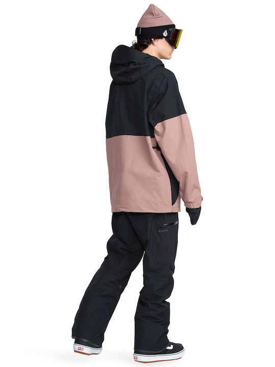 Volcom Insulated G0452602-MVE Ανδρικό Μπουφάν Gore-Tex για Σκι & Snowboard Μωβ