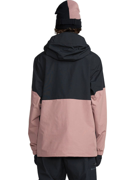 Volcom Insulated G0452602-MVE Ανδρικό Μπουφάν Gore-Tex για Σκι & Snowboard Μωβ