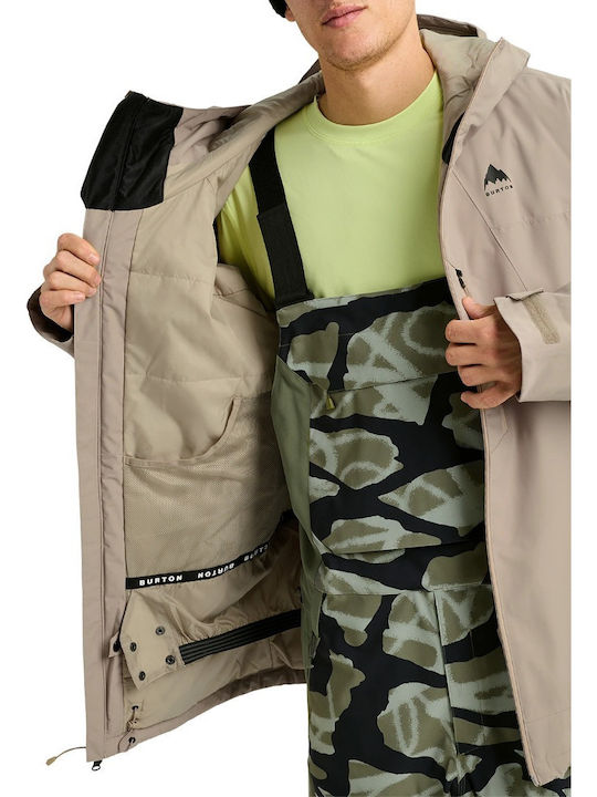 Burton 2l Insulated 3025310AAH2 Ανδρικό Μπουφάν για Σκι & Snowboard Καφέ