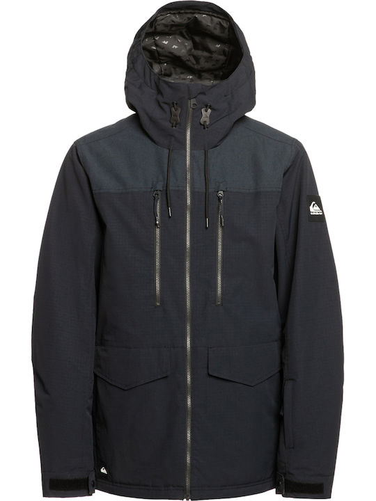 Quiksilver Fairbanks EQYTJ03433-KVJ0 Ανδρικό Μπουφάν για Σκι & Snowboard Μαύρο