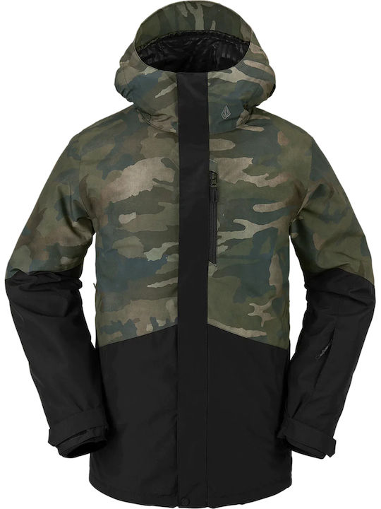 Volcom Vcolp G0452409-CWC Мъжко Яке за Ски и Сноуборд Многоцветен