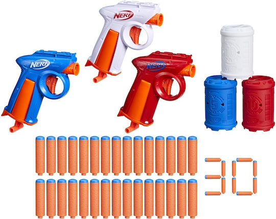 Jucării Nerf Lansator Flex Backyard Pachet Triplu Seria N Pentru 8+ Ani