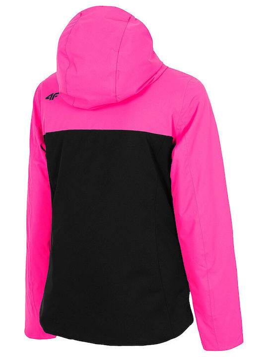 4F Women's Ski & Snowboard Jacket Black H4Z21-KUDN002-54S