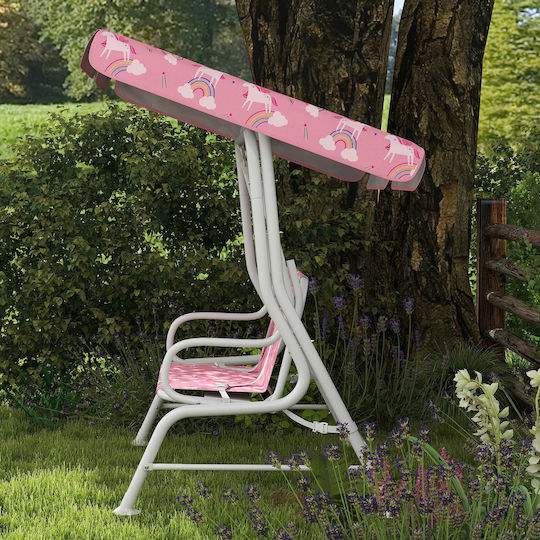 with Seat Belt Swing Hollywood 2 Seater Pink