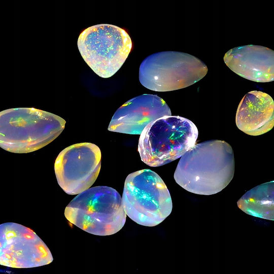 Fiery Opal 4.15ct Natural Stones 15 Pieces