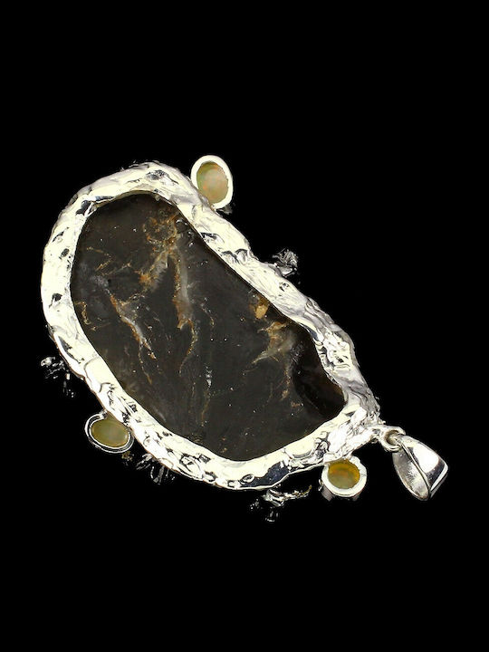 Pendant Quartz Emerald Opals Certificate