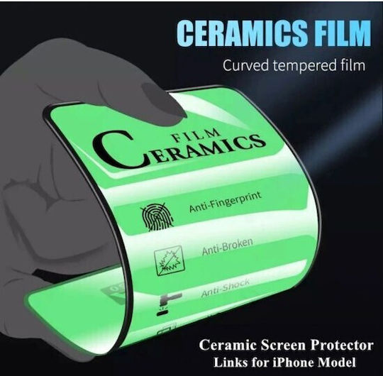 Folie Protectie Ceramică Alista Home Compatibilă OnePlus Nord CE 2 Lite 9D Ceramică Margini Negre Șoc Rezistent Transparentă
