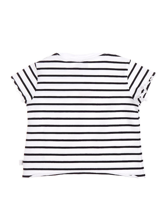 Kids Top Short-sleeved White
